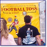 Football toss